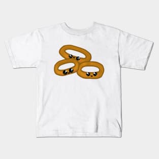 Kawaii Onion Rings Kids T-Shirt